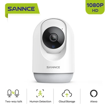 SANNCE 2TK Traadita Smart Home IP Security Kaamera 1080p Täis-HD-Kaks-Viis Rääkida AI Inimeste Liikumise Tuvastamise Kaamera Järelevalve